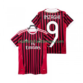 Maillot/Tenue AC Milan INZAGHI 9 2011 2012 Retro Domicile